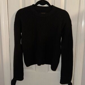 AllSaints Black Knit Sweater